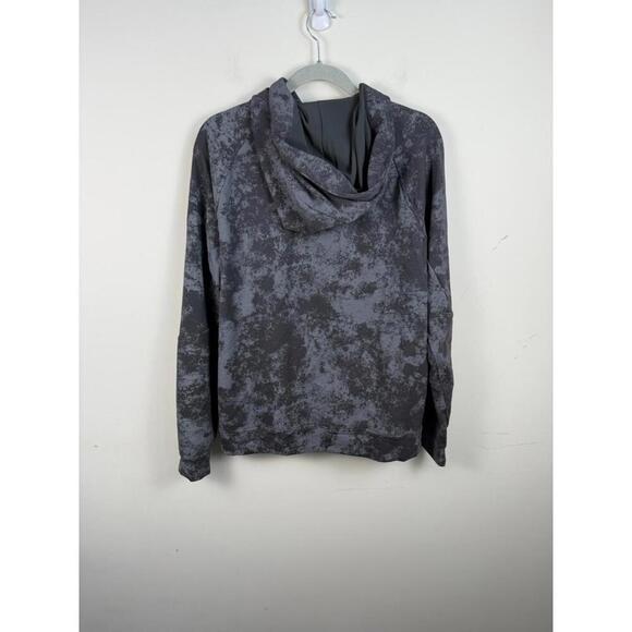 Lululemon City Sweat Pullover Hoodie Men M Astral Graphite Gray Asphalt - Picture 2 of 6